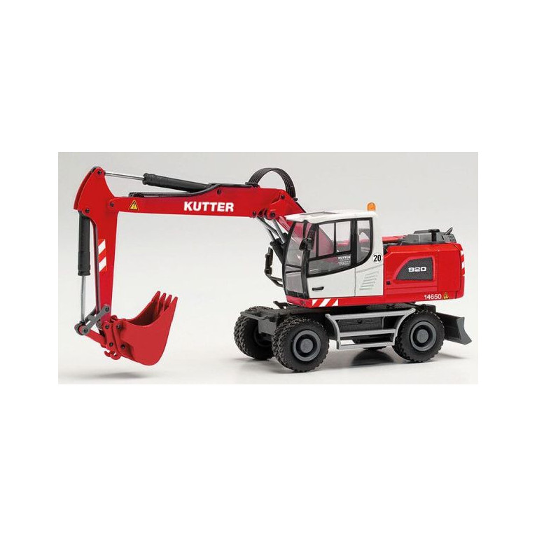 Herpa A920 Pelle sur pneus LIEBHERR Litronic KUTTER