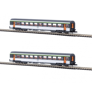 Azar Models V01-ORP2 - 2 voitures Corail Vtu origine 2ème Cl - ep IV, Z