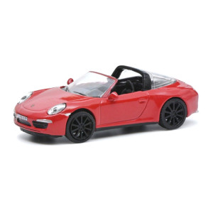 SCHUCO 452670900 | Porsche 911 Targa 4s Rouge - HO 1/87