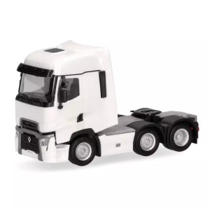HERPA 315104-003 | Tracteur Renault T Facelift 3 Essieux (6X2) Blanc - HO 1/87