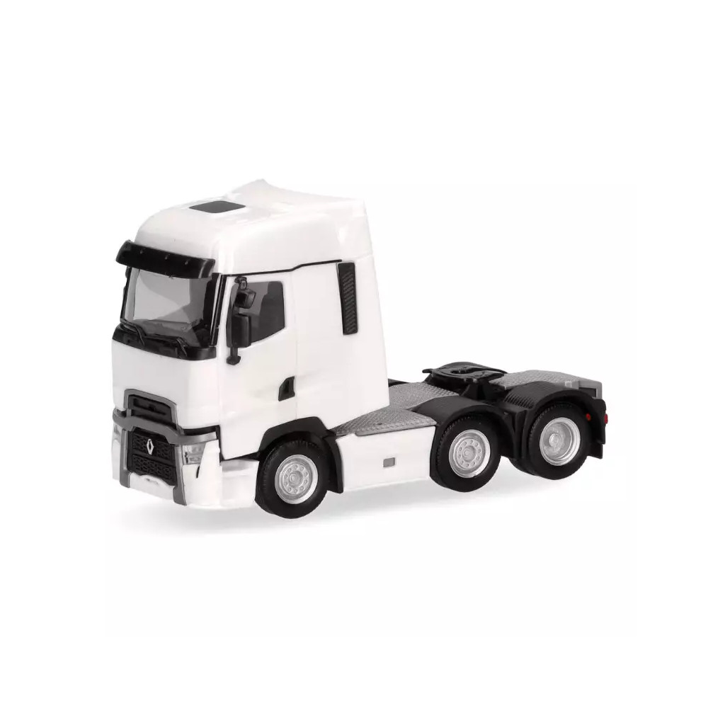 HERPA 315104-003 | Tracteur Renault T Facelift 3 Essieux (6X2) Blanc - HO 1/87