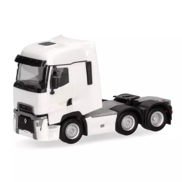 HERPA 315104-003 | Tracteur Renault T Facelift 3 Essieux (6X2) Blanc - HO 1/87