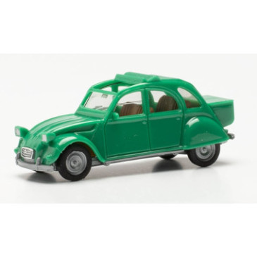 HERPA 027632-005 Miniature Citroen 2 CV verte avec coffre