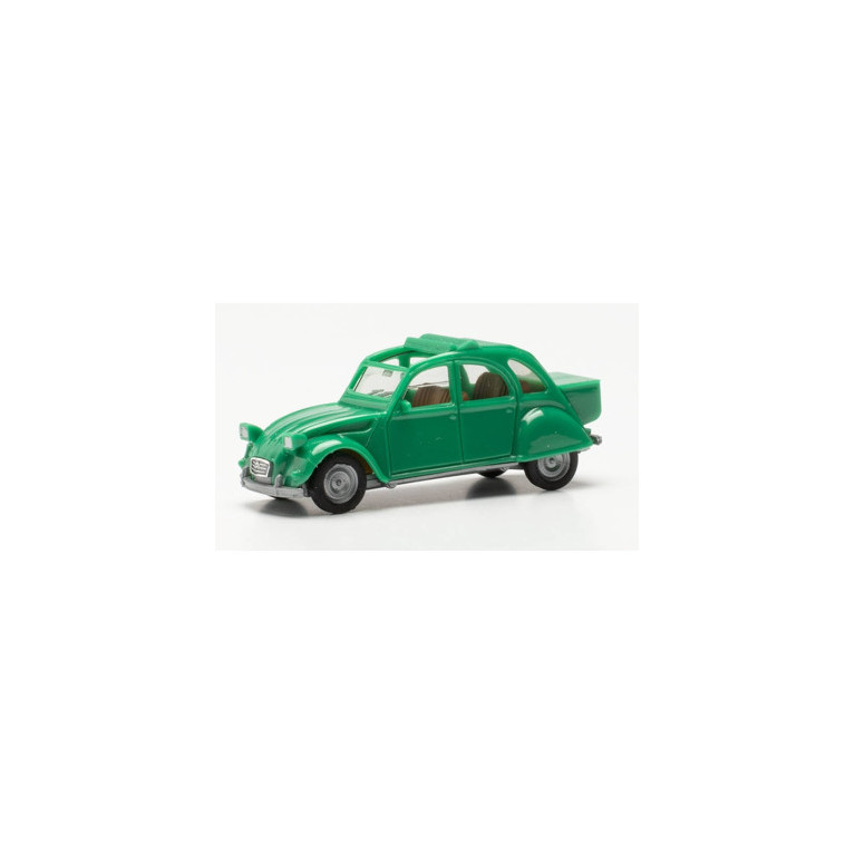 HERPA 027632-005 Miniature Citroen 2 CV verte avec coffre