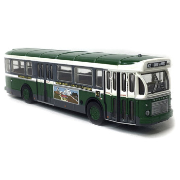 BREKINA 4362- Autobus SAVIEM SC10, 0-4-4, RATP ligne 42 (Gare du Nord - Place Balard), 1974 - HO 1/87