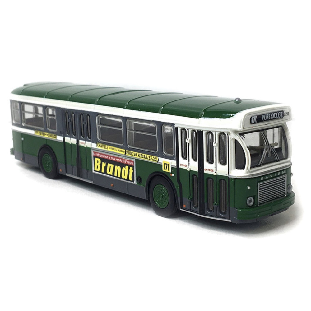 BREKINA 4367- Autobus SAVIEM SC10, 0-4-4, RATP ligne 171 (Pont de Sèvres - Versailles), 1974 - HO 1/87