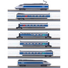 AZAR MODELS T01-AB1A Coffret TGV Paris Sud-Est (PSE), SNCF, Atlantique, échelle Z