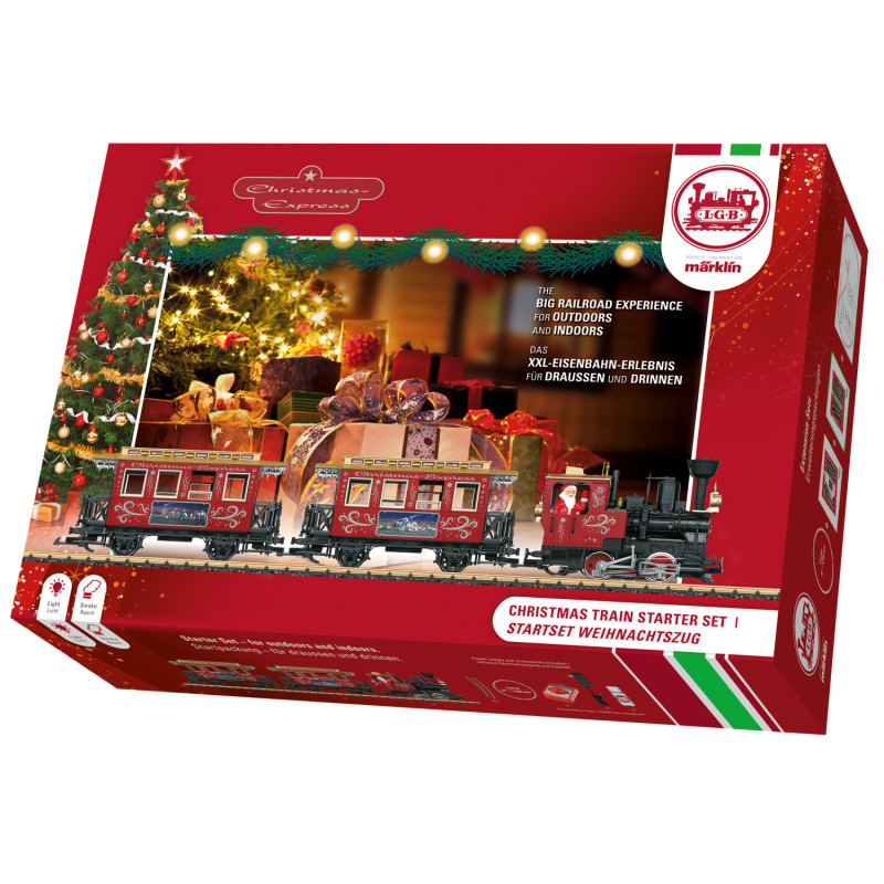 LGB 70308 - Coffret démarrage train de Noël avec fumée - G-1/22.5