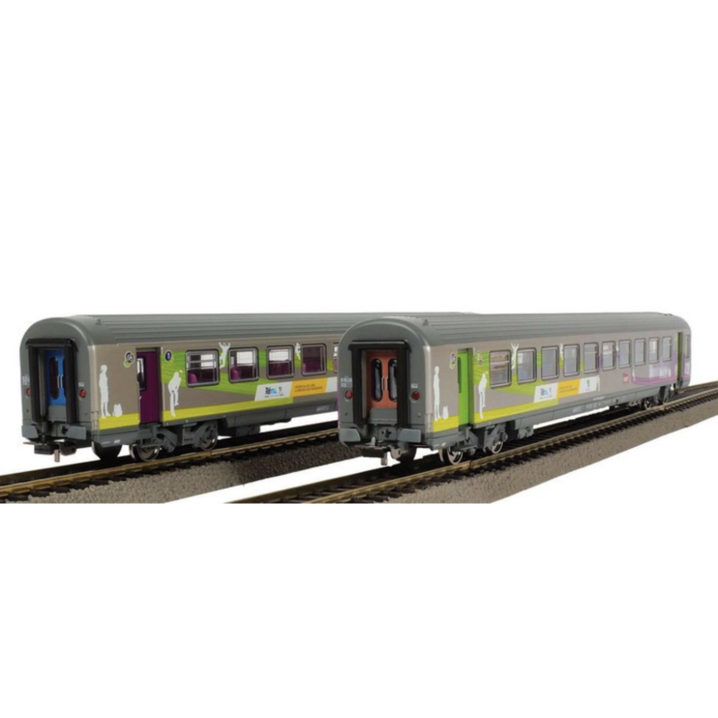 PIKO 97134A - 1 voiture voyageurs Corail Vtucl. Intercités RÉMI -SNCF- Ep -VI - HO