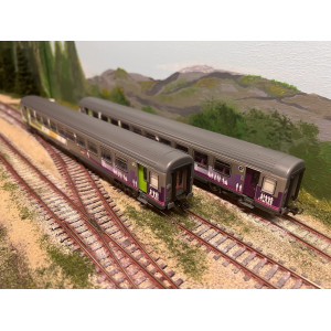 PIKO 97134A - 1 voiture voyageurs Corail Vtucl. Intercités RÉMI -SNCF- Ep -VI - HO