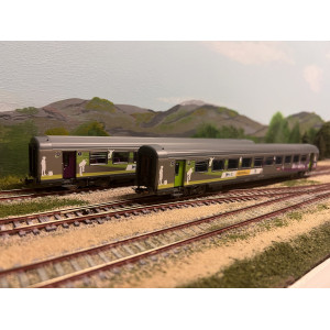 PIKO 97134A - 1 voiture voyageurs Corail Vtucl. Intercités RÉMI -SNCF- Ep -VI - HO