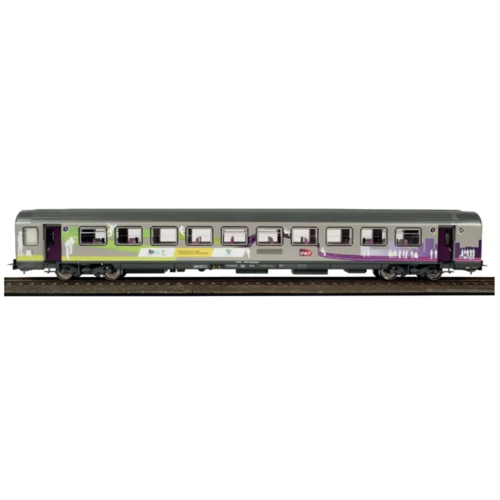 PIKO 97134A - 1 voiture voyageurs Corail Vtucl. Intercités RÉMI -SNCF- Ep -VI - HO