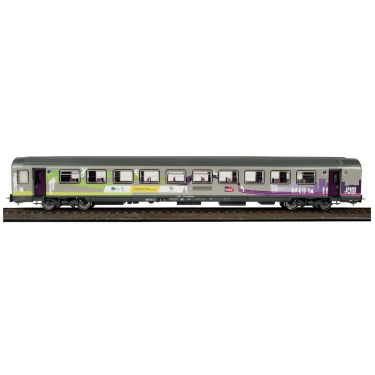 PIKO 97134A - 1 voiture voyageurs Corail Vtucl. Intercités RÉMI -SNCF- Ep -VI - HO