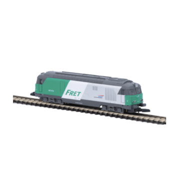 Azar Models L01-FR2 Locomotive diesel BB67478 Fret, SNCF, "logo Casquette" analogique - Z