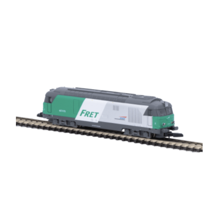 Azar Models L01-FR2 Locomotive diesel BB67478 Fret, SNCF, \"logo Casquette\" analogique - Z