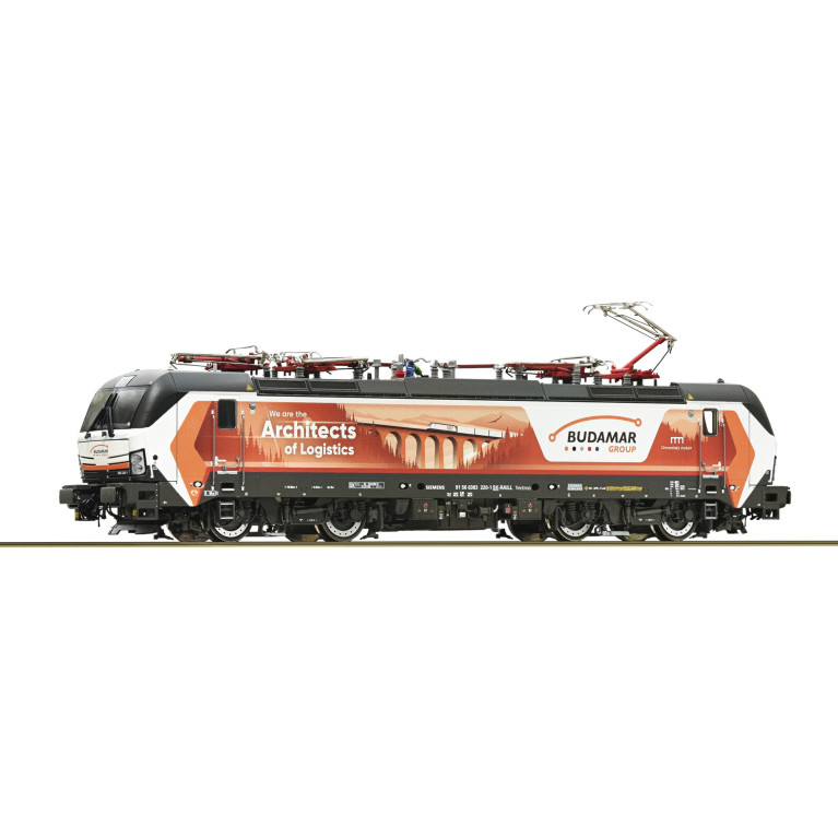Roco 70070 Locomotive électrique 383 220-1, Budamar Logistics, Ep VI, Digital son, H0
