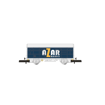 AZAR MODEL W02-AZA Wagon couvert AZAR MODELS - échelle Z (1/220)