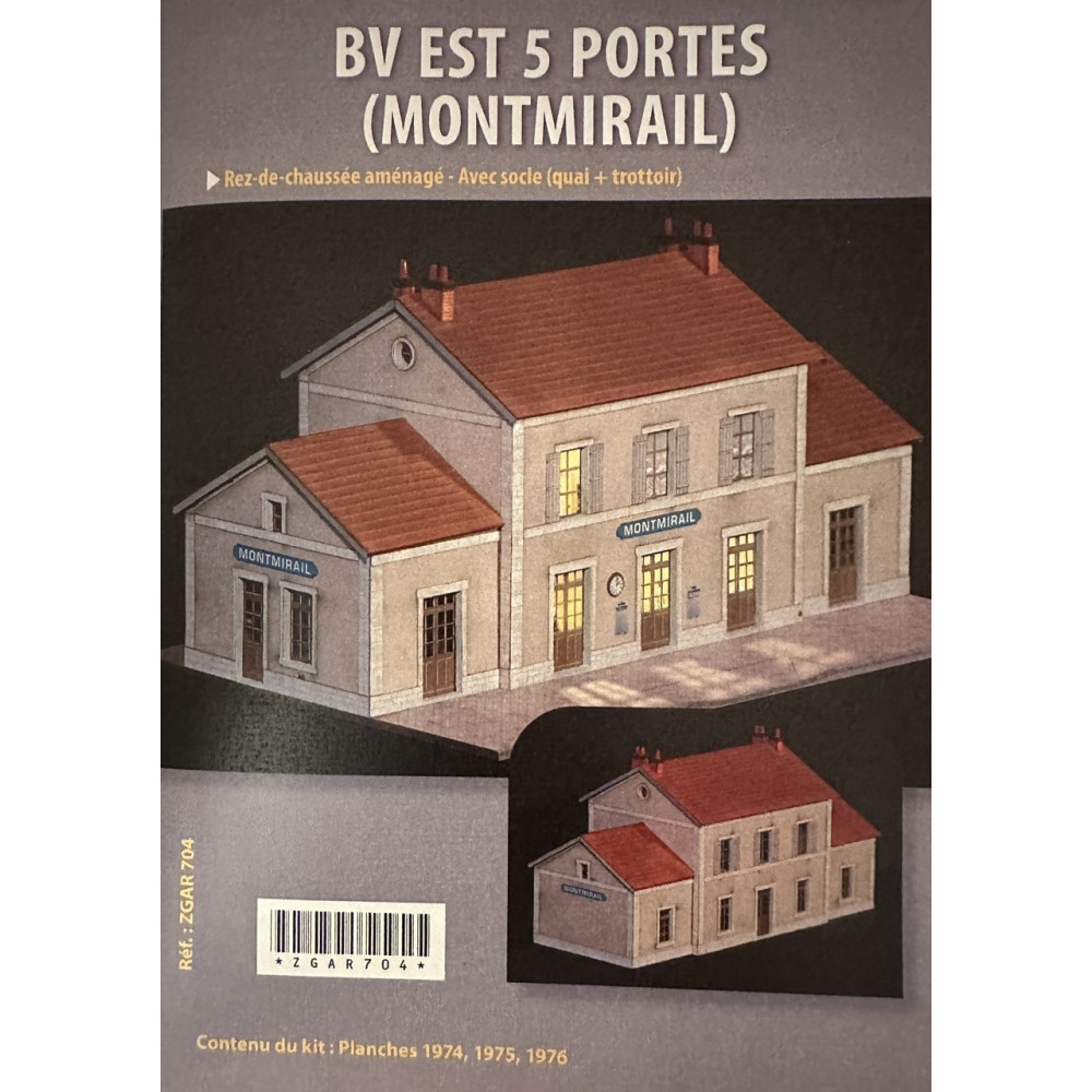 AZAR MODELS BAT003 - Gare de Chantenay  (kit)  Z 1/220