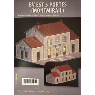 AZAR MODELS BAT003 - Gare de Chantenay  (kit)  Z 1/220