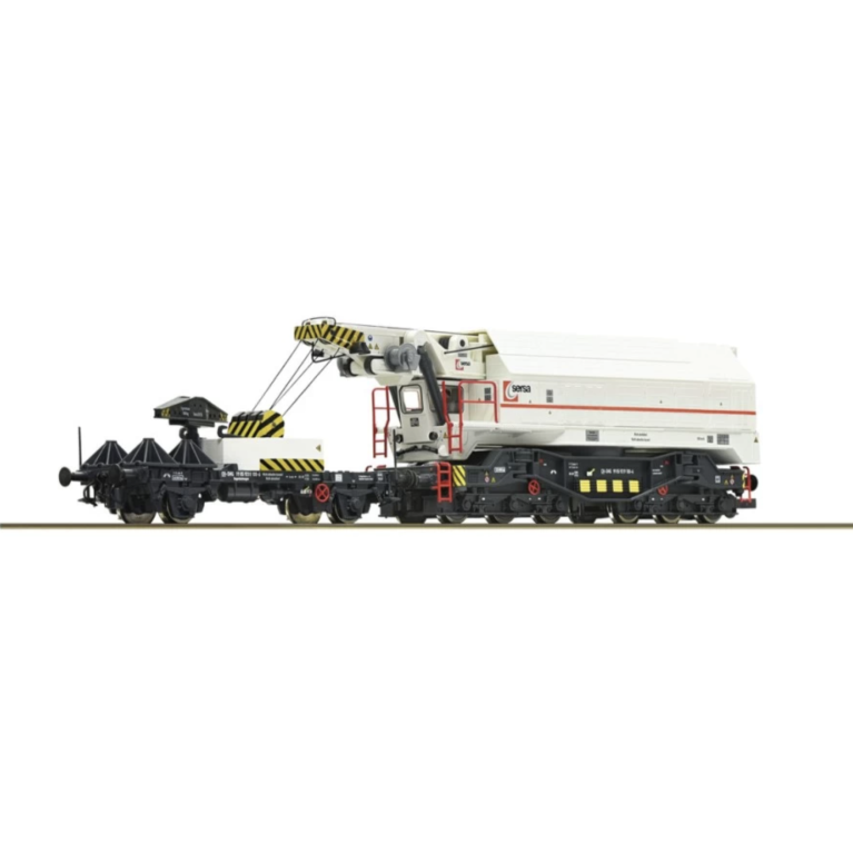 Roco 73039 Grue ferroviaire mobile avec flèche fonctionnelle "SERSA", Ep VI digital son, H0