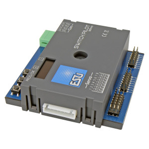 ESU 51832 - voie Neutral SwitchPilot 3 Servo, 8-fach Servodecoder, DCC/MM, OLED, mit RC-Feedback