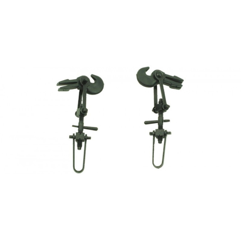 LENZ 49015 - 1 SACHET DE 2 ATTELAGES A VIS, ECHELLE ZERO