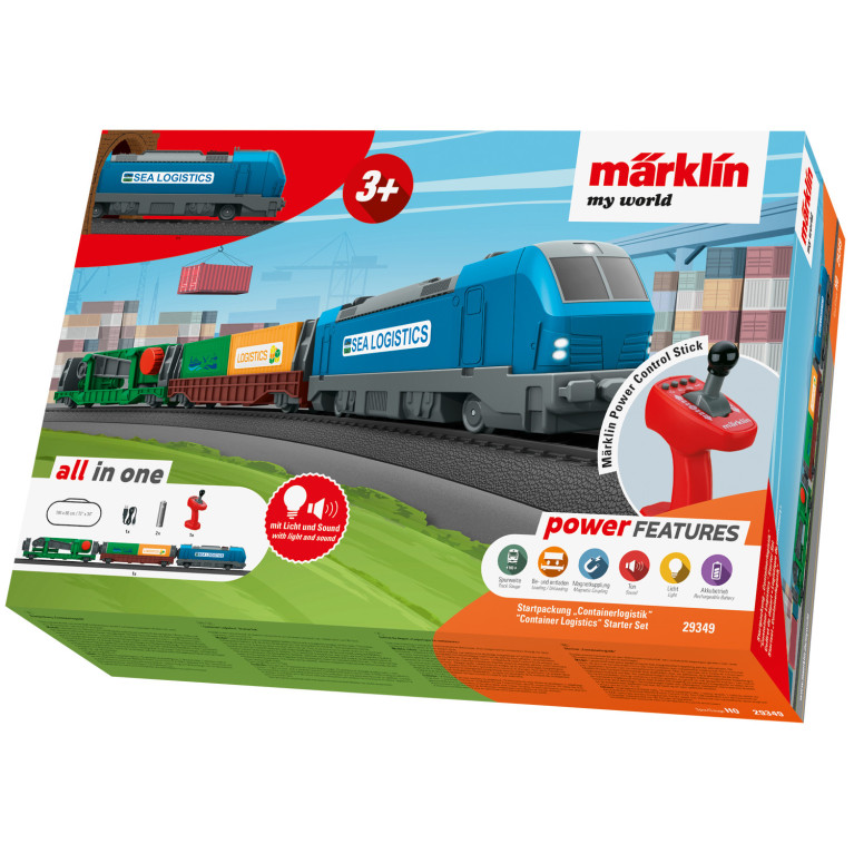 MARKLIN 29349 - My world - Kit de démarrage « Logistique des conteneurs »
