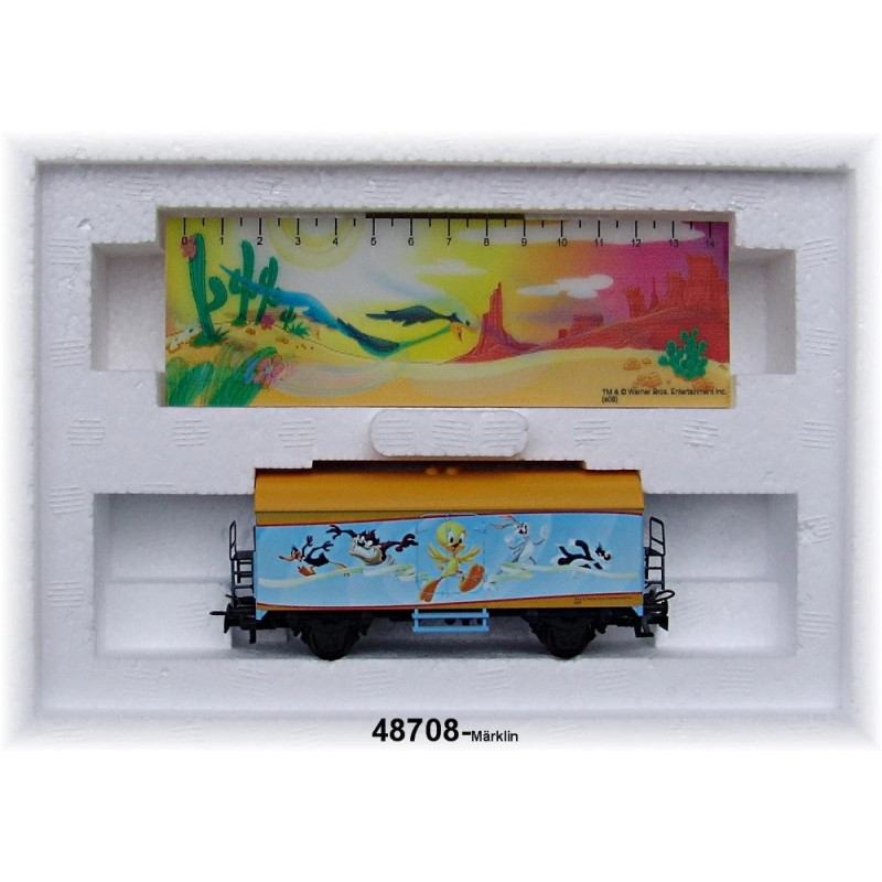Märklin 48708 - Wagon en livrée spéciale "Looney Tunes