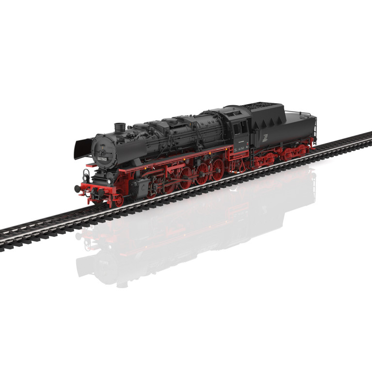 Märklin 39745 Locomotive à vapeur série 44 avec tender bassine, DB, H0, Ep. III