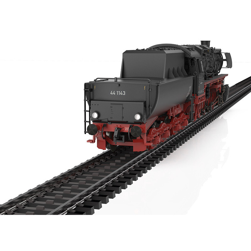Märklin 39745 Locomotive à vapeur série 44 avec tender bassine, DB, H0, Ep. III