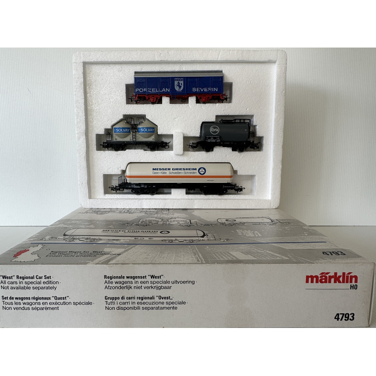 Märklin 4793 - coffret 4 wagons Regional Wagen set WEST DB BO