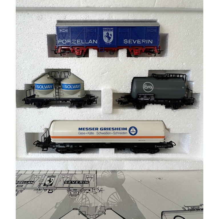 Märklin 4793 - coffret 4 wagons Regional Wagen set WEST DB BO