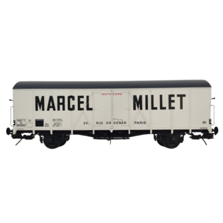 LENZ  - 42224-30 - 505 516 wagon frigorifique Tnfs 38 \"Marcel Millet\", SNCF, 0