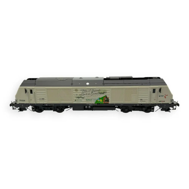 OS.KAR 7504 S - Locomotive Diesel BB 75024 - HO 1/87 - SNCF - EP VI - Analogique