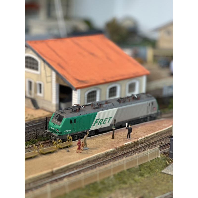 OS.KAR 2704 Locomotive Électrique BB 427011M - HO 1/87 - SNCF - EP VI - Analogique