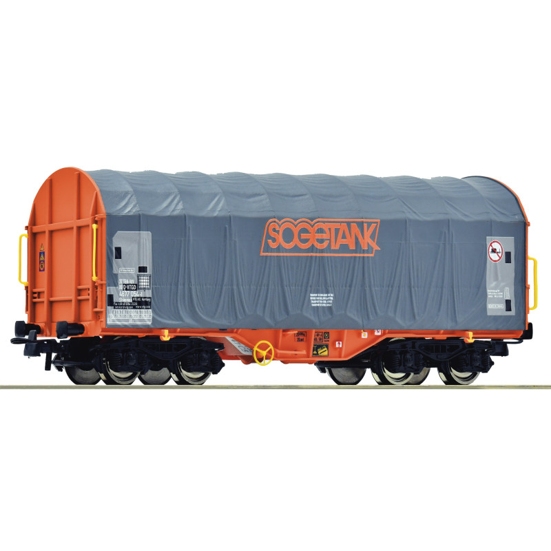 ROCO 6600133 - Wagon à bâche coulissante, Sogetank