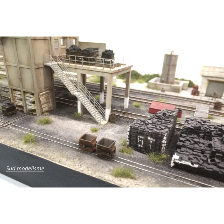 PN SUD MODELISME 87107   HO: wagonnets a briquettes