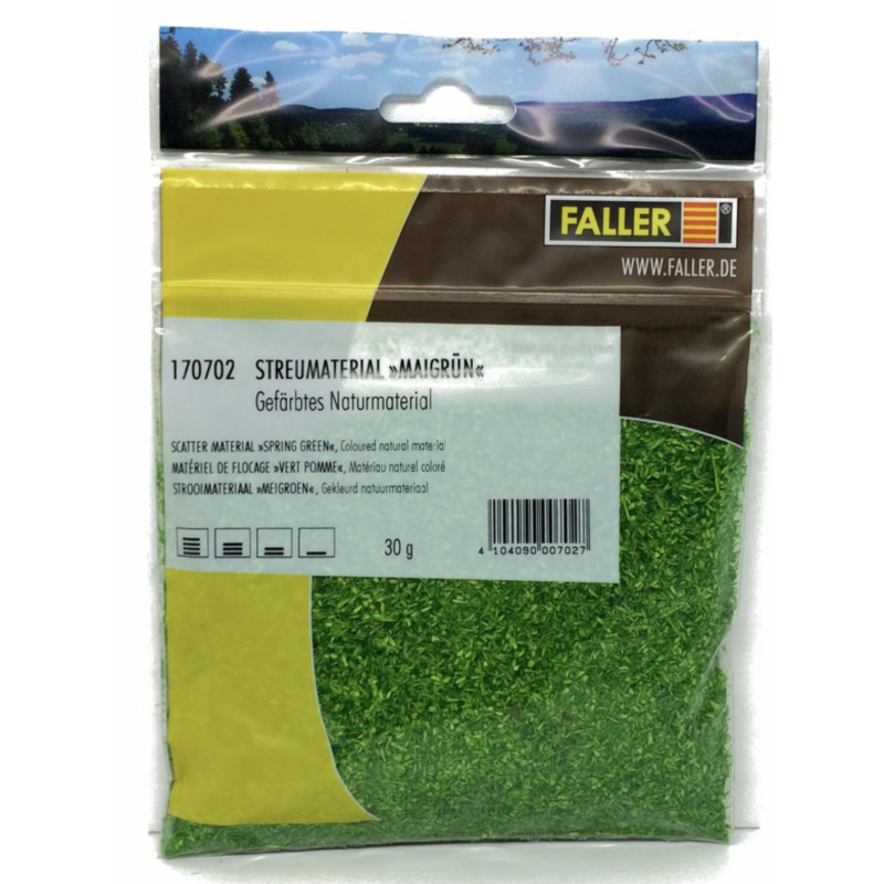 FALLER 170702 - Flocages vert pomme naturel 30g