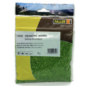 FALLER 170702 - Flocages vert pomme naturel 30g