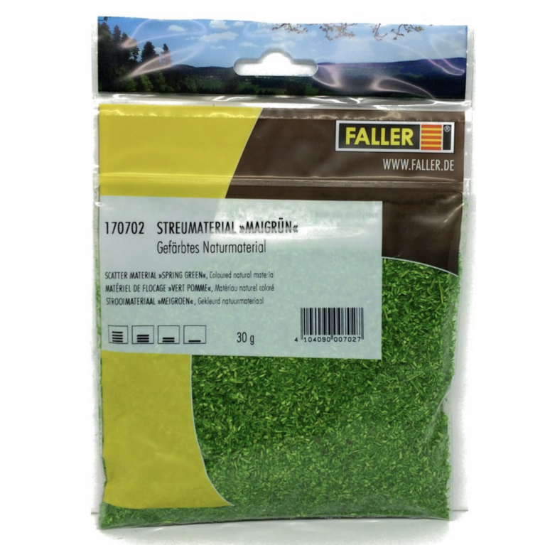 FALLER 170702 - Flocages vert pomme naturel 30g