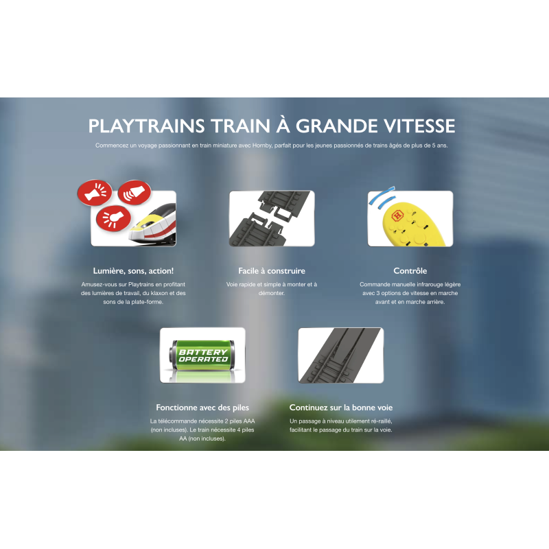 Playtrains Horneby R9360M - Train à grande vitesse