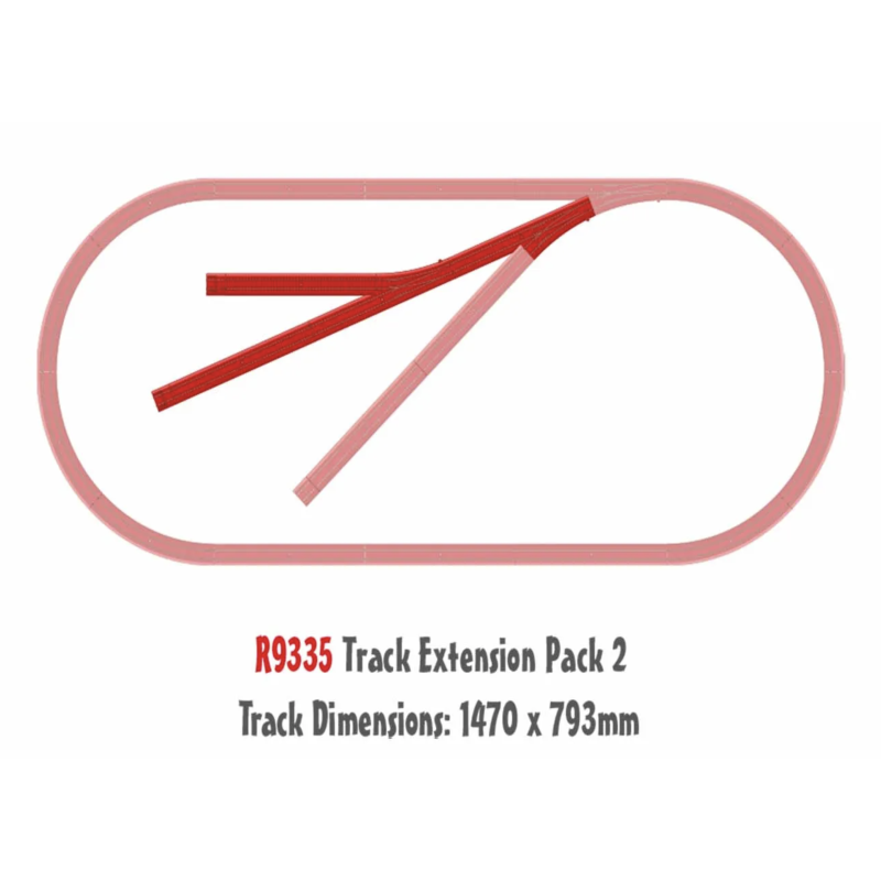 Playtrains R9335  - Extension de piste Pack 2