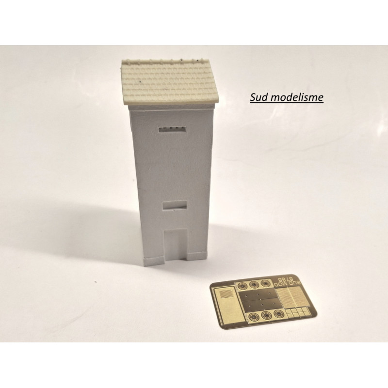 PN SUD MODELISME 8723 Bordure de quai en pierre hexagonale HO