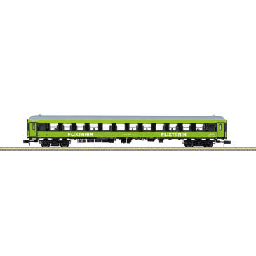 MINITRIX 15797 - Voiture voyageurs type Bmmz 268.7F, 2CL, "FlixTrain", Trainpool, Ep. VI -