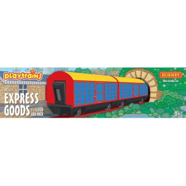 Playtrains R9316 - Express Goods 2 x Paquet de wagons fermés