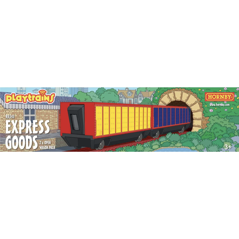 Playtrains R9341 - Express Goods 2 x Paquet de wagons ouverts