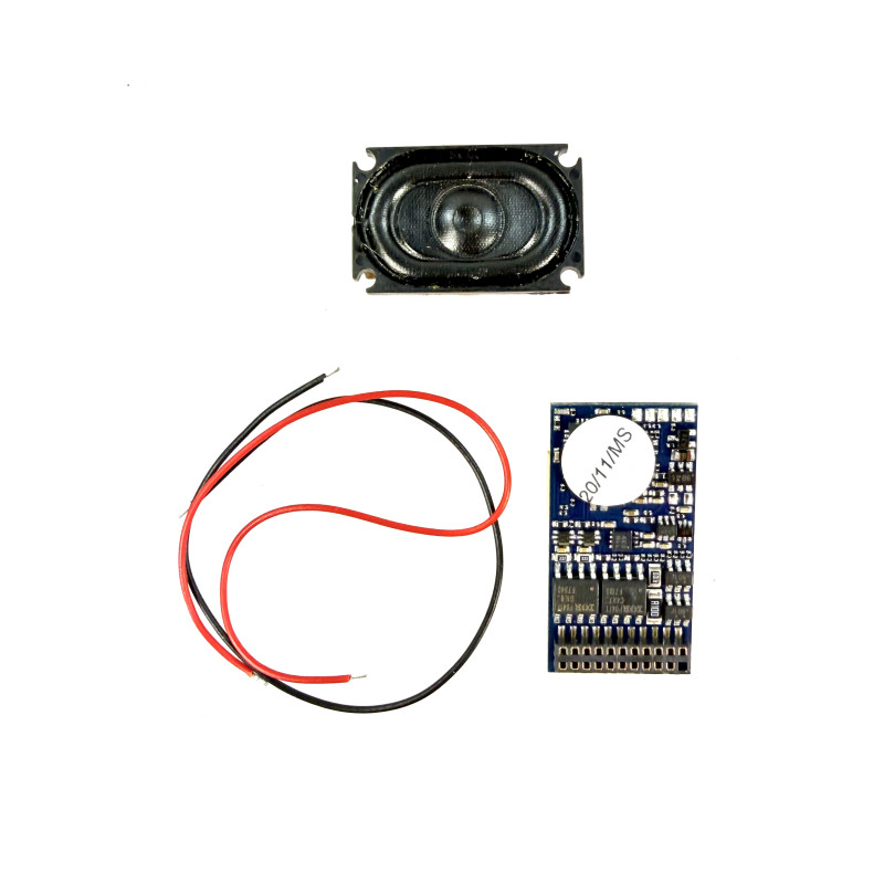 LSModels 89257 - Décodeur LOKSOUND V5 21 broches type AGC BIMODE  - HO 1/87