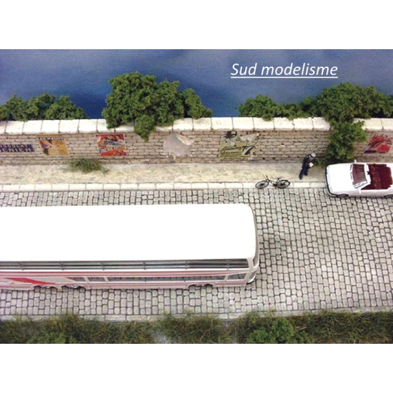 PN SUD MODELISME 8739 HO. ROUTE PAVEE