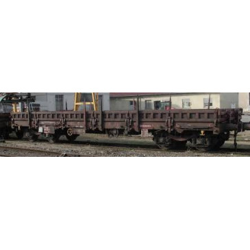 AMJL Wagons Plats à Bogies Remms10-Res90-Res91