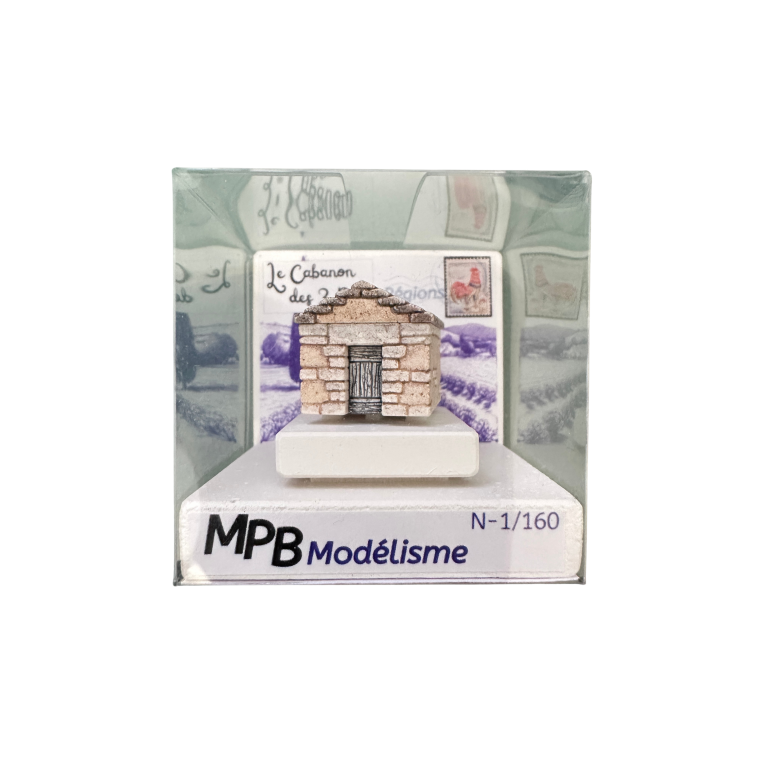 Modèles Pierre Bois - 15- Le cabanon des 3 Pins